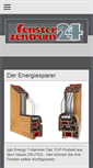 Mobile Screenshot of fensterzentrum24.de